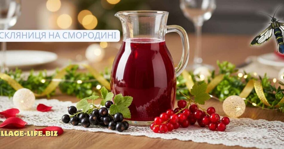Скляниця на смородині