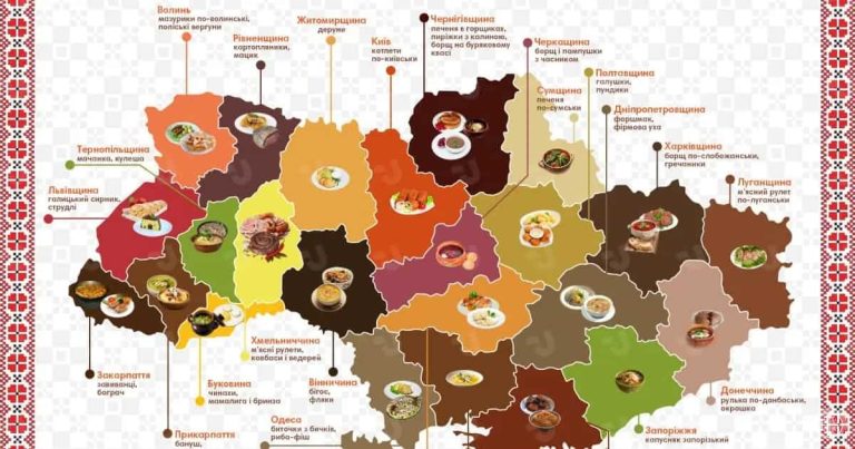 Найсмачніша гастрономічна карта України – 2023