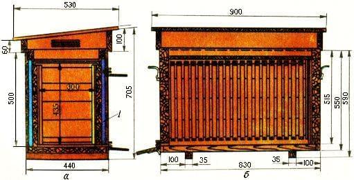 Розміри українського лежака