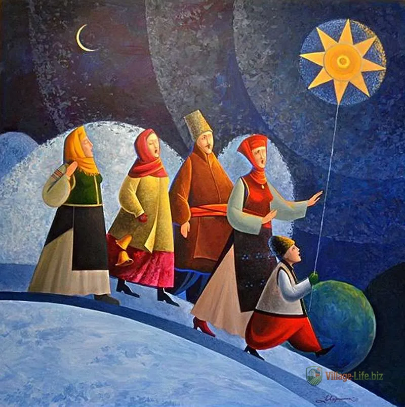 Правильна послідовність - Різдво, Коляда