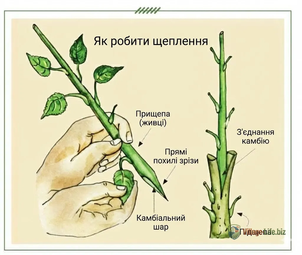 Техніка підготовки живця