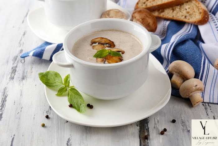 Що приготувати на 8 березня - Грибний крем-суп