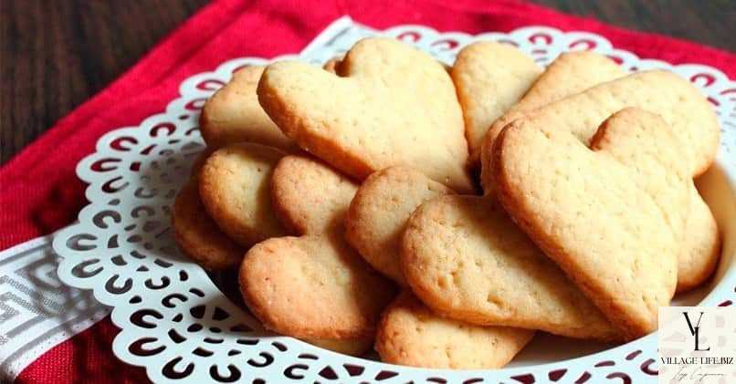 Домашнє печиво сердечками