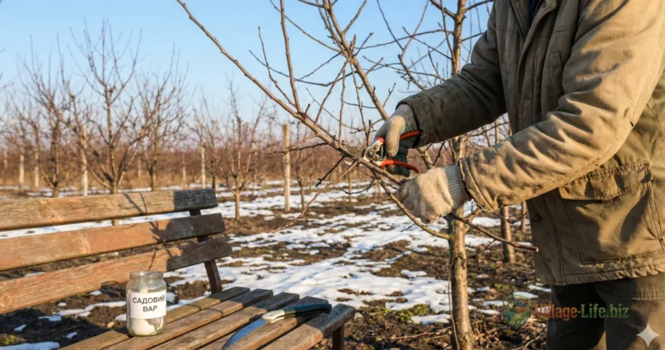 обрізка дерев навесні