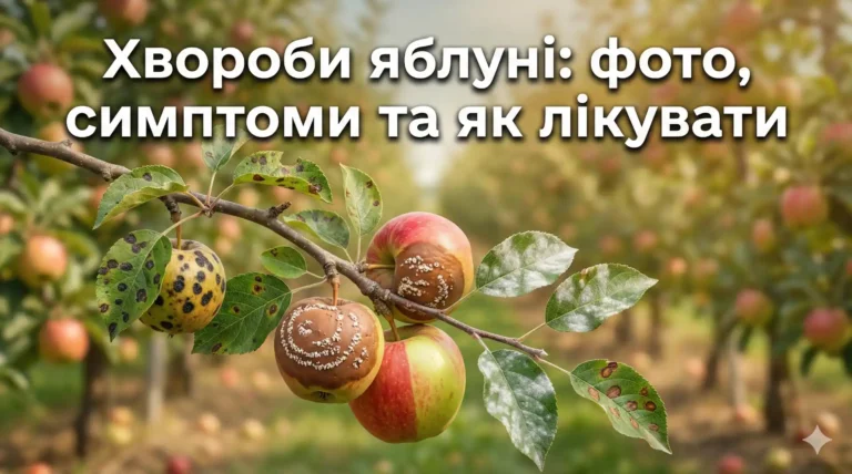 Хвороби яблуні: деталі із фото, симптомами та перевіреними методами лікування