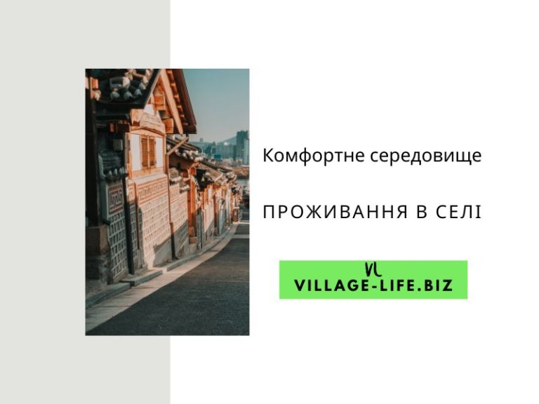 Комфортне життя в селі: поради та рекомендації