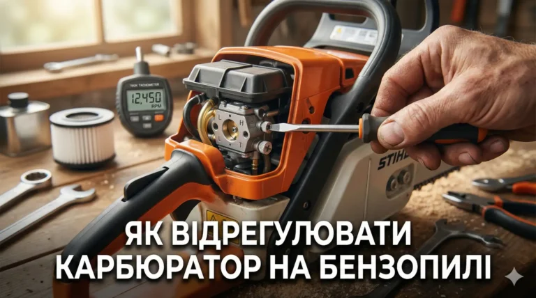 Як відрегулювати карбюратор на бензопилі: покрокова інструкція для стабільної роботи двигуна