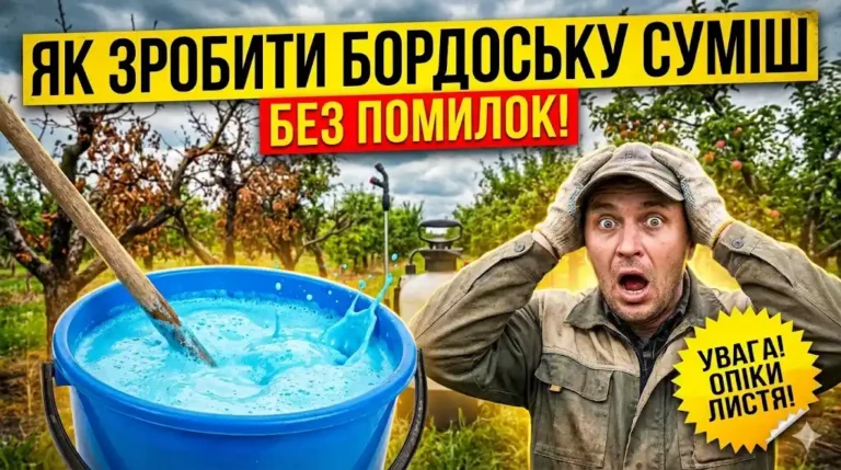 Як зробити бордоську суміш: детальна інструкція з приготування, календар обробок та секрети ефективного застосування
