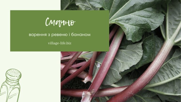 Варення з ревеню і бананом: незвичайний рецепт на зиму без стерилізації