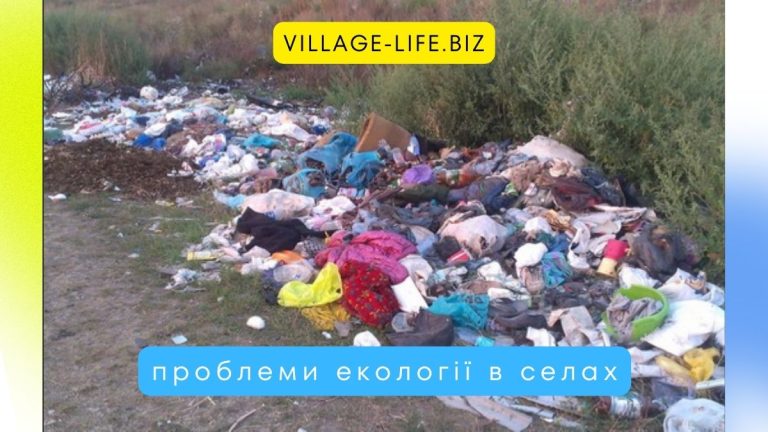 Як вирішити проблеми екології в селах? (Практичні поради для селян і підприємців)