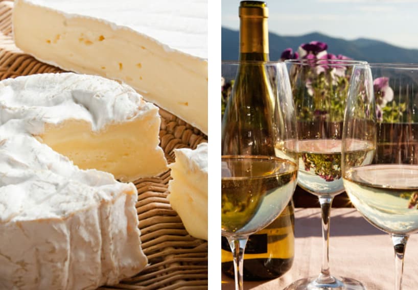 Камамбер і Шардоне - сир та вино