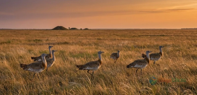 Степова зона Асканії-Нова — останній притулок великої дрохви в Україні