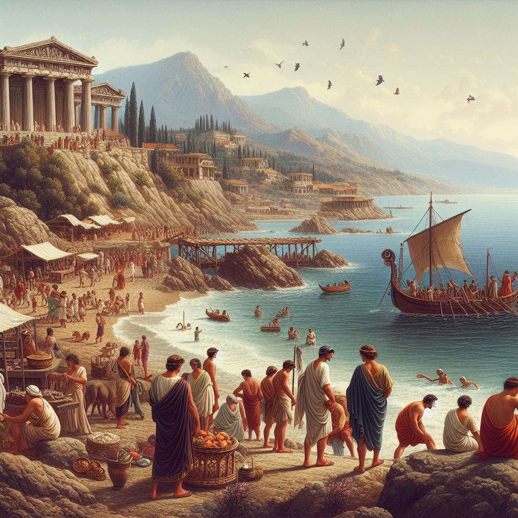 узбережжя чорного моря в епоху античності