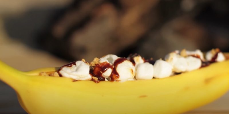 Банановий човен - легкі рецепти за 5 хвилин