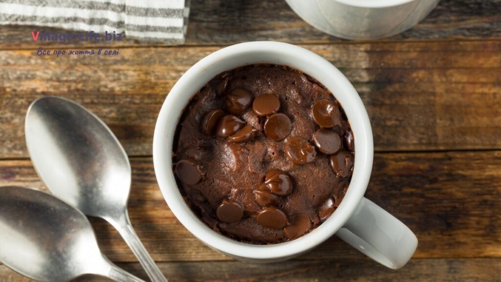 Шоколадний кекс у чашці - легкі рецепти за 5 хвилин