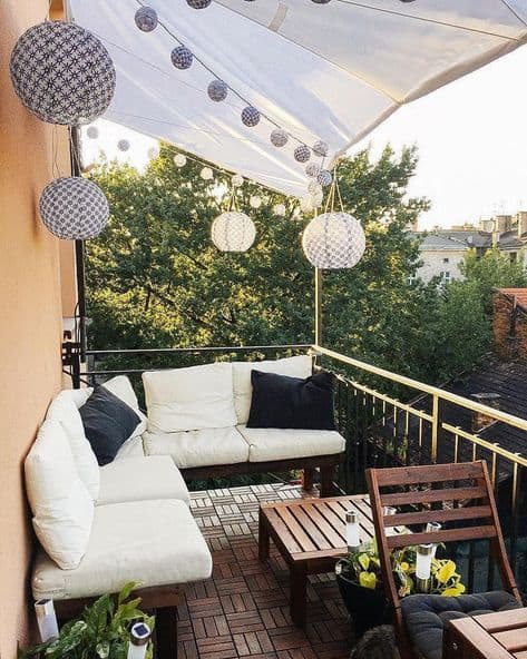 як зробити балкон в квартирі: Навіс