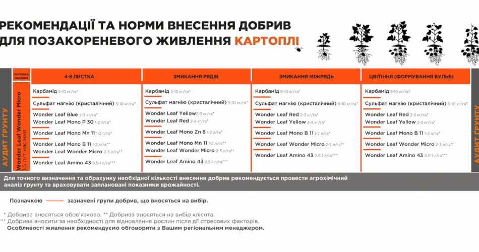 добриво під картоплю та будь-які овочі