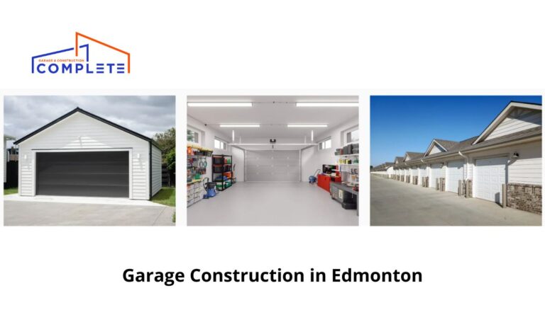 Garage Construction in Edmonton: How to Estimate Costs with Confidence