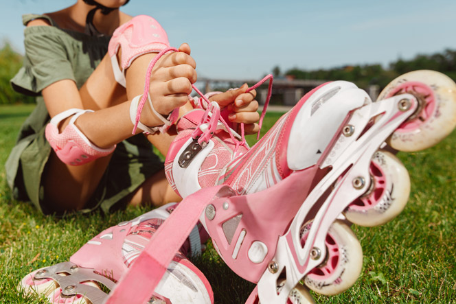 ролики бренду Rollerblade для дітей