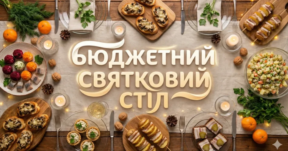 Бюджетний святковий стіл 2026