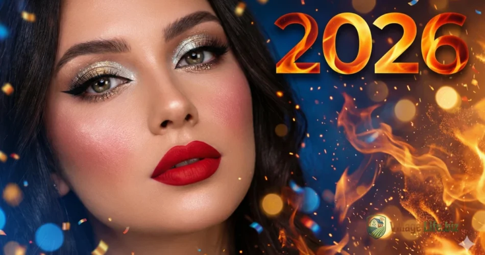 Новорічний макіяж 2026