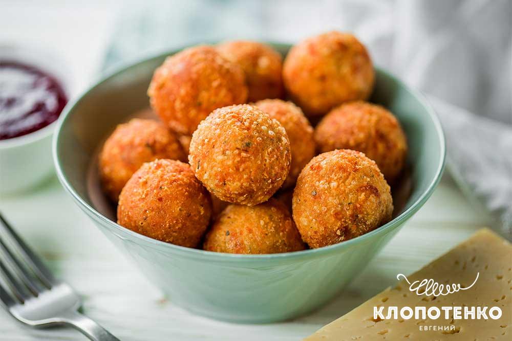 рецепт сирних кульок для закуски