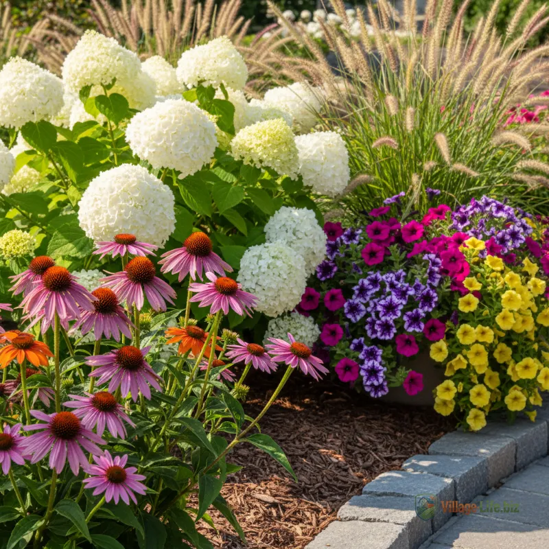 Сучасний сад з стійкими декоративними рослинами 2026