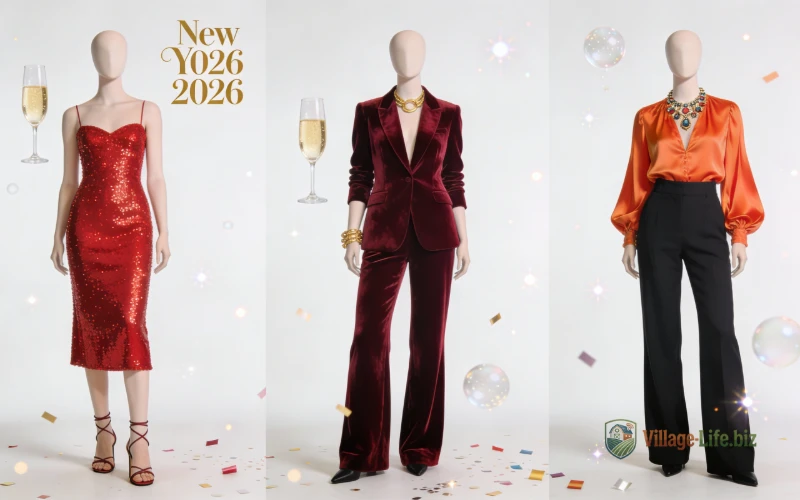 Три стильні образи для зустрічі Нового року 2026