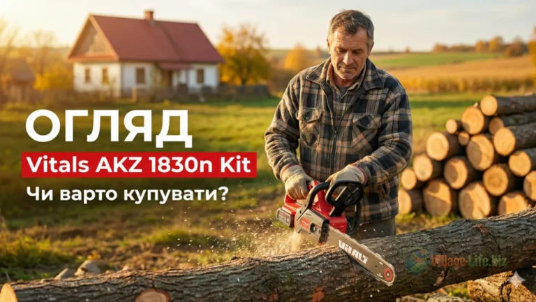 Акумуляторна пила Vitals AKZ 1830n Kit: чи варта вона місця у вашому сараї?