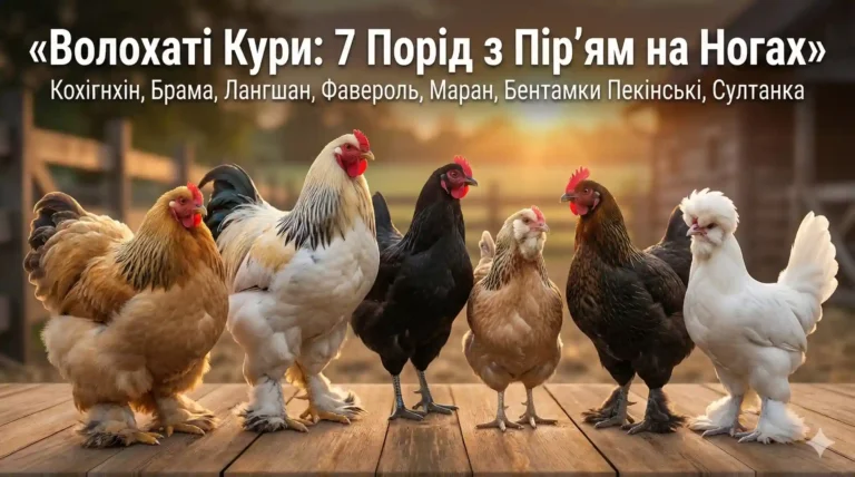Я 3 роки тримаю волохатих курей і ось що дізнався: 7 порід з пір’ям на ногах, догляд та помилки, яких варто уникнути у 2026 році