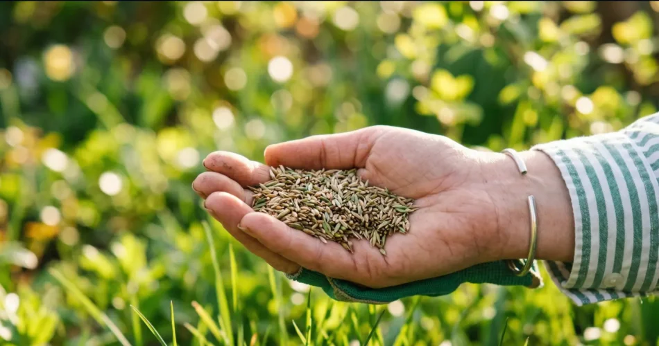 Насіння газонної трави